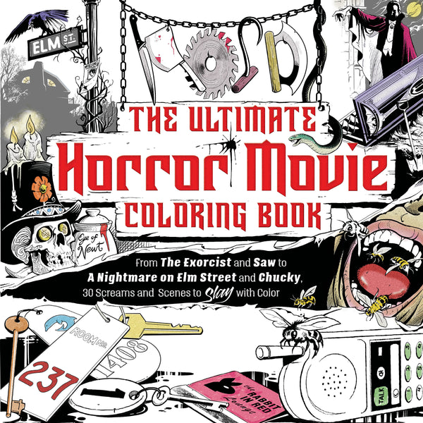 Unofficial Horror Movie Coloring Book, The Bookseller USA